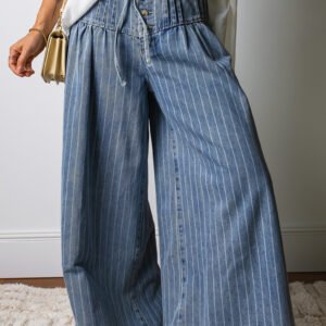 Soft Tailored Wide Leg Jeans