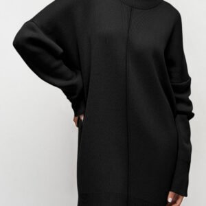 Shadow Bloom Sweater Dress