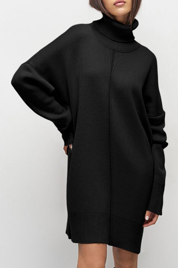 Shadow Bloom Sweater Dress