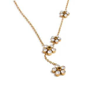 Golden Daisy Necklace