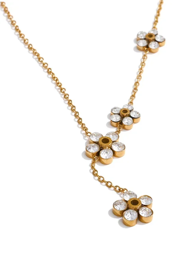 Golden Daisy Necklace