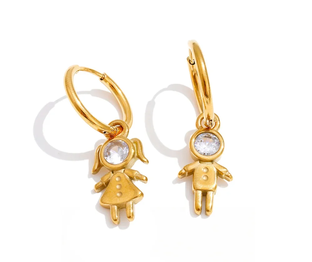 Golden Keepsake Earrings
