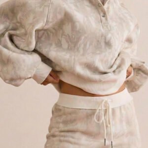 White Woodland Mini Skort Set