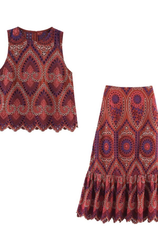Quiet Wild Skirt Set