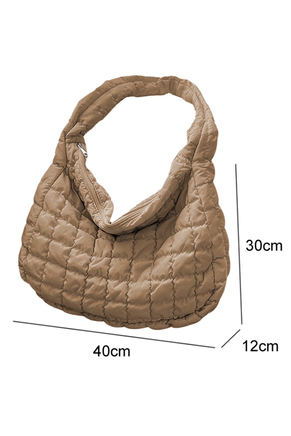 Sandstone Quilted Carryall - Image 8