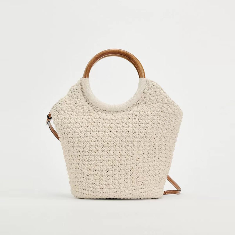 Seaside Willow Woven Bag