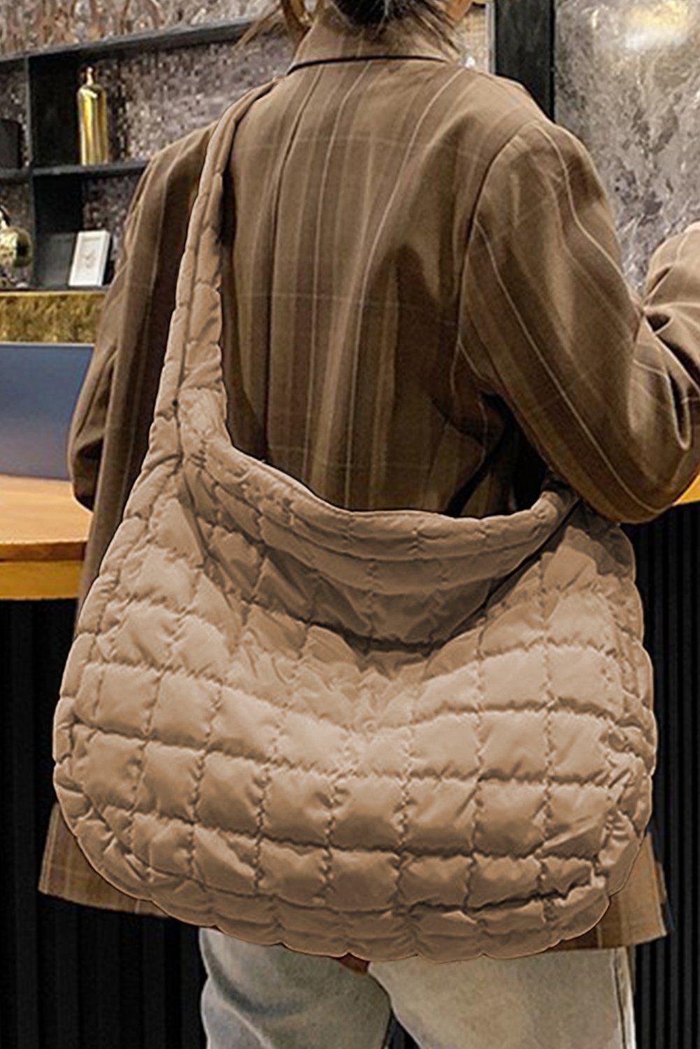 Sandstone Quilted Carryall - Image 2