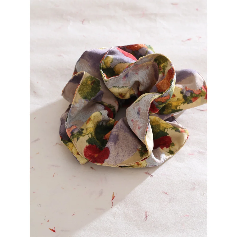 Meadow Bloom Hair Scrunchie - Image 3