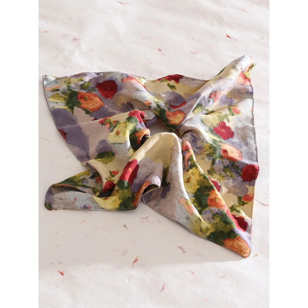 Meadow Bloom Hair Scrunchie - Image 4