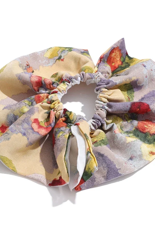 Meadow Bloom Hair Scrunchie