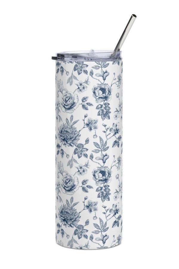Blue Rose Tumbler