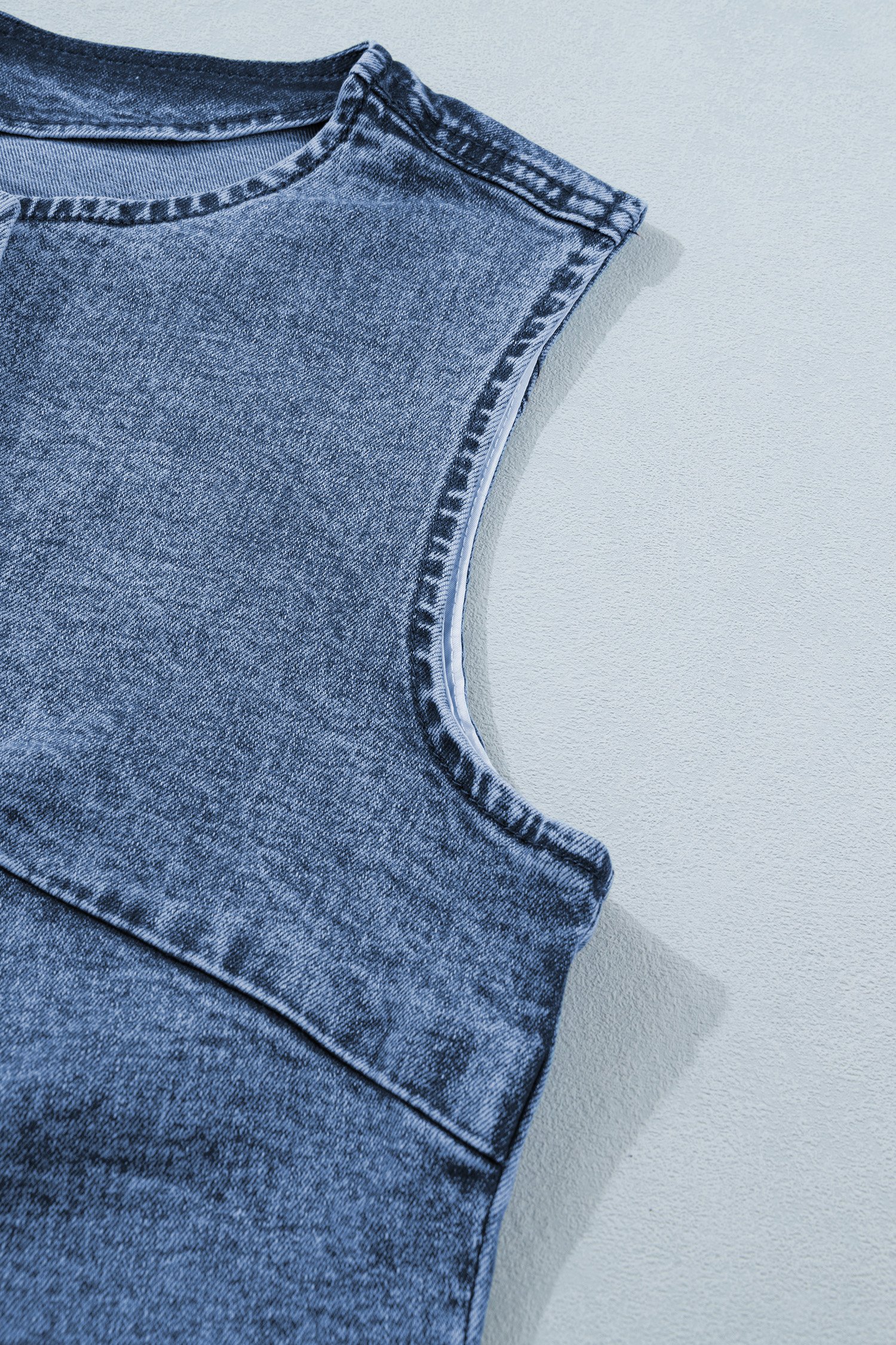 Driftwood Denim Button Vest - Image 12