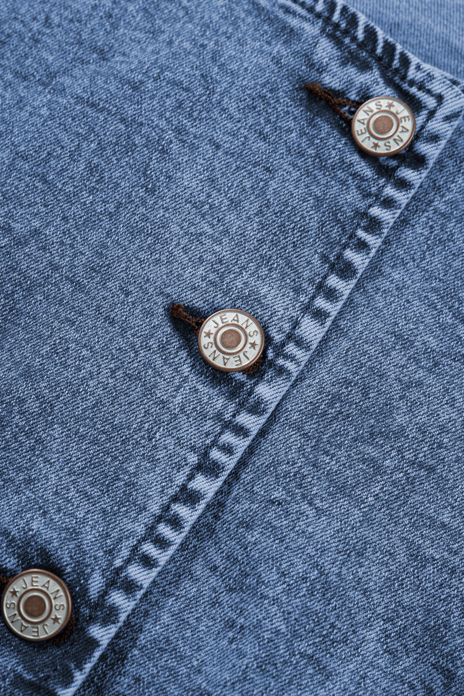 Driftwood Denim Button Vest - Image 13
