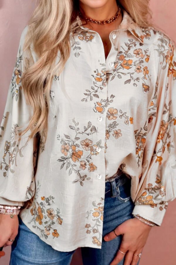 Meadow Bloom Button Blouse