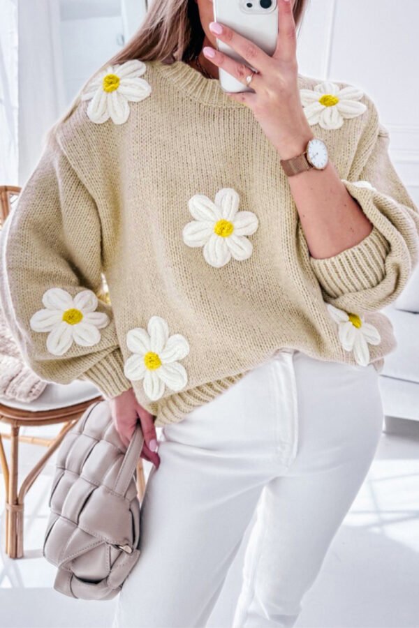 Daisy Daydream Knit Sweater