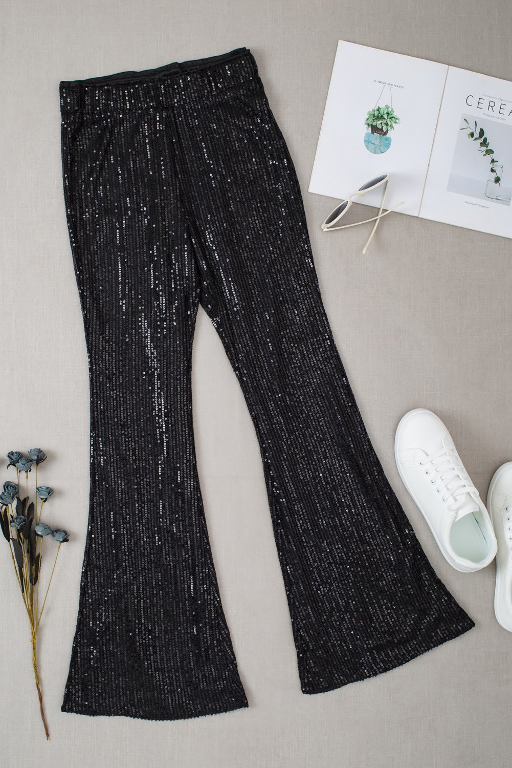 Dark Disco Sequin Pants - Image 3