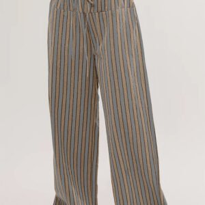 Stripe Wide Leg Pants