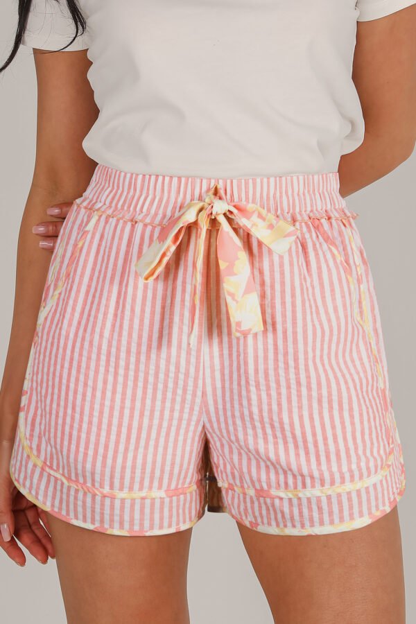 Strawberry Stripe Lounge Shorts