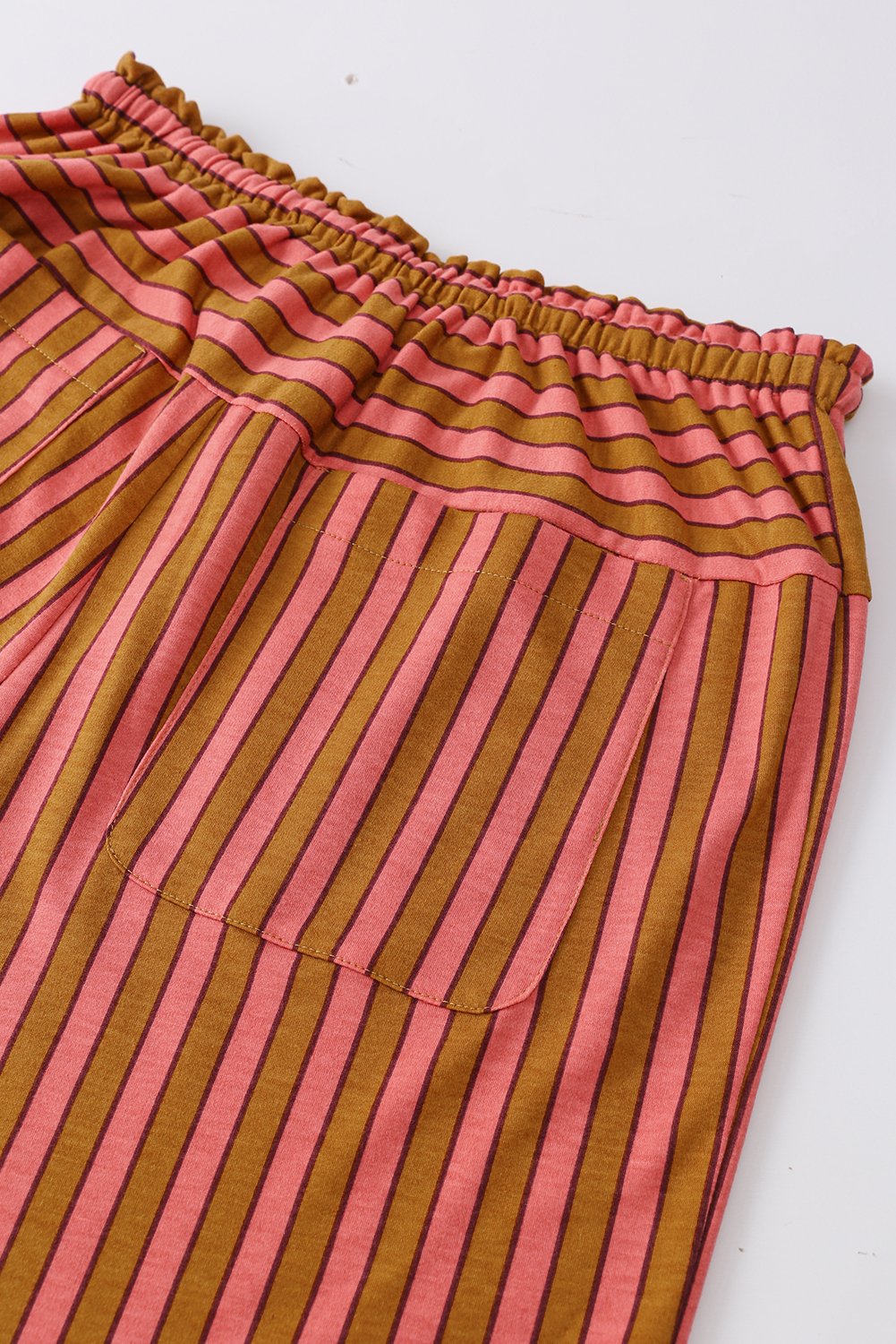 Stripe Wide Leg Pants - Image 18