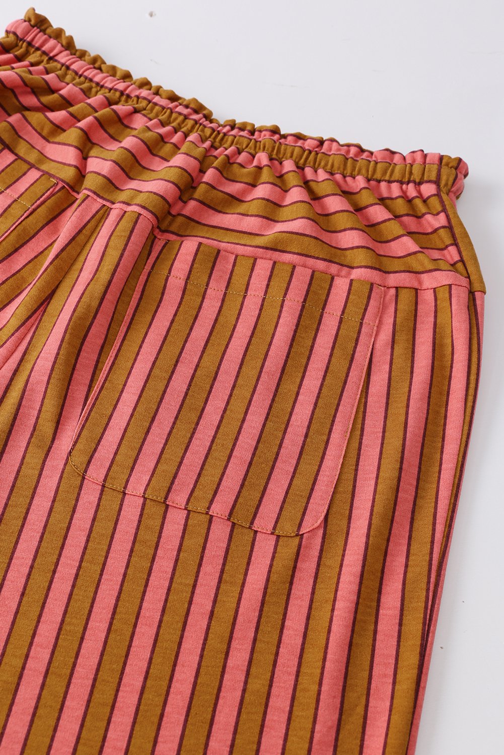 Stripe Wide Leg Pants - Image 17