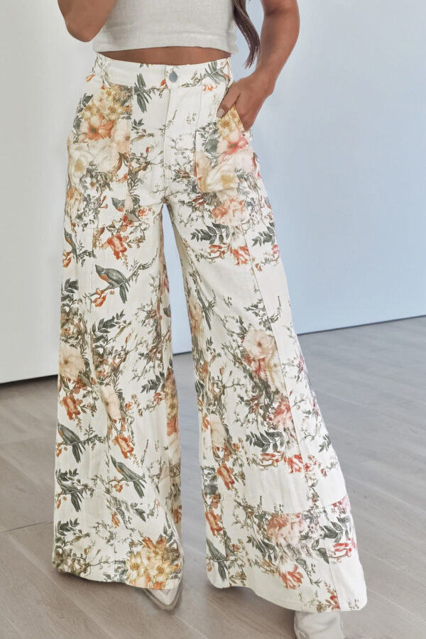 Wildflower Wide-Leg Pants