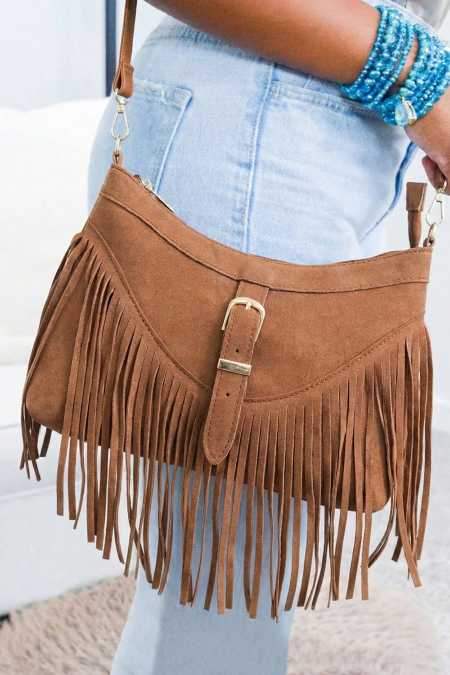 Desert Fringe Shoulder Bag - Image 2