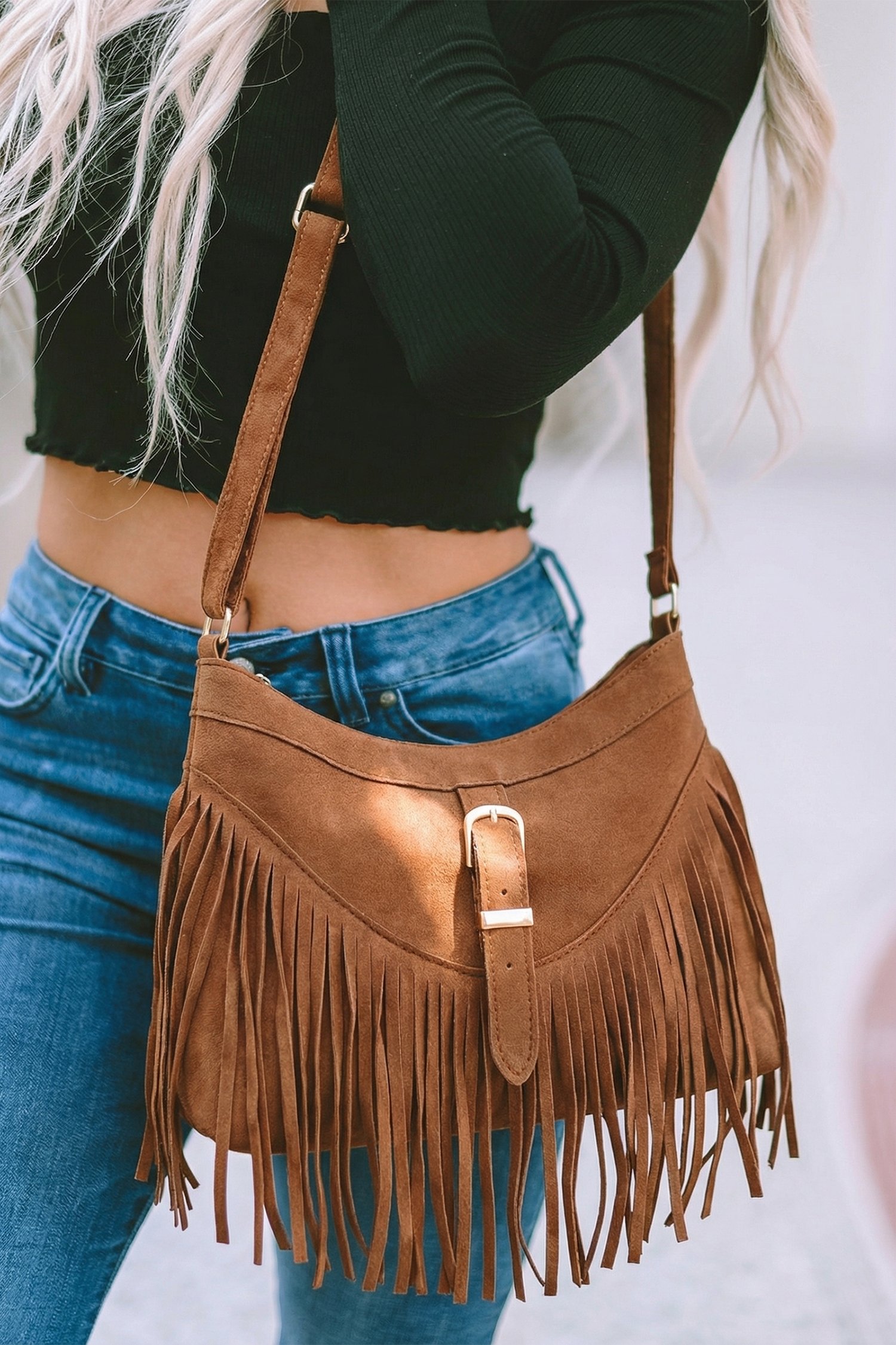 Desert Fringe Shoulder Bag