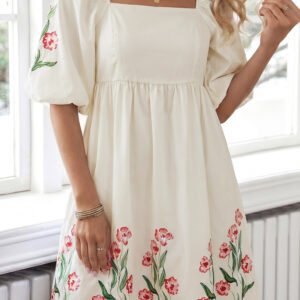 Floral Babydoll Dress