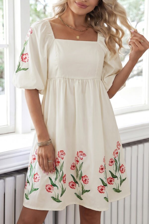 Rose Meadow Midi Dress