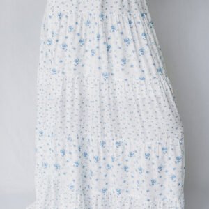 Tiny Floral Maxi Skirt
