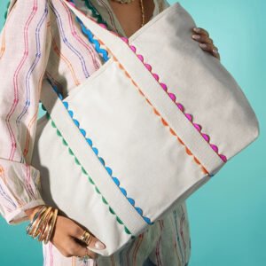 Coastal Bloom Tote Bag