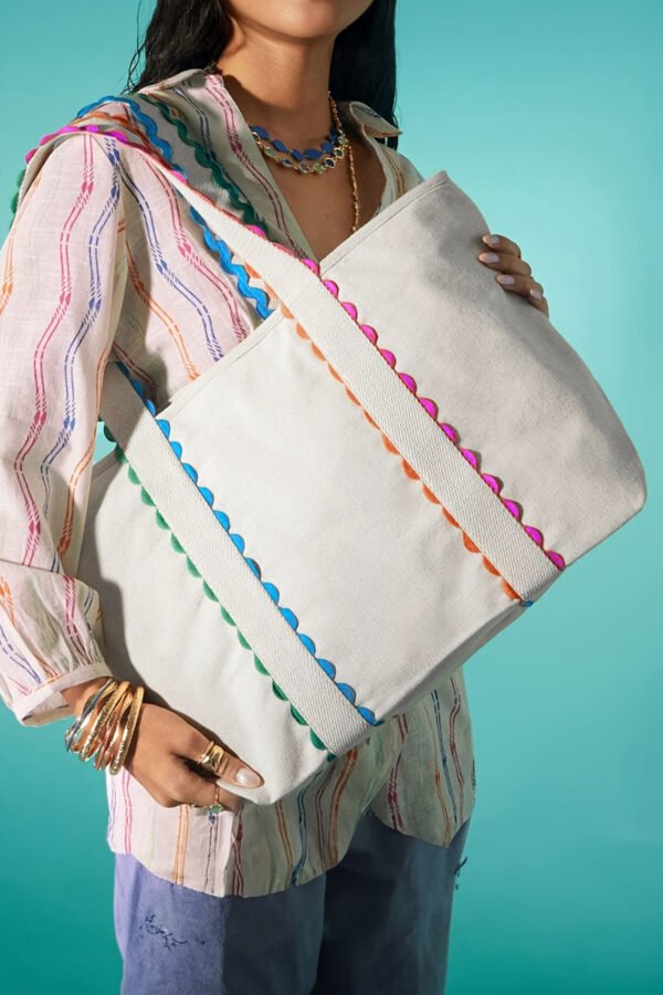 Coastal Bloom Tote Bag