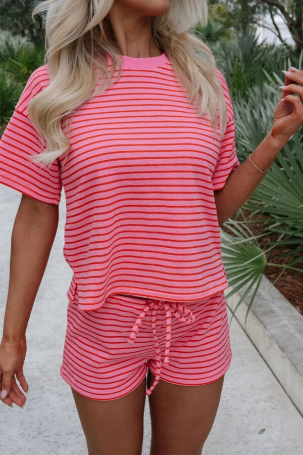 Sunset Stripe Lounge Set
