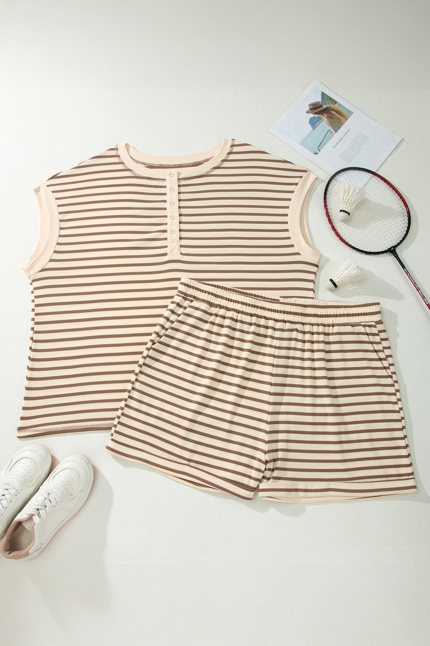 Sunday Stripe Lounge Set - Image 2