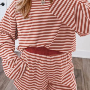 Stripe Lounge Set