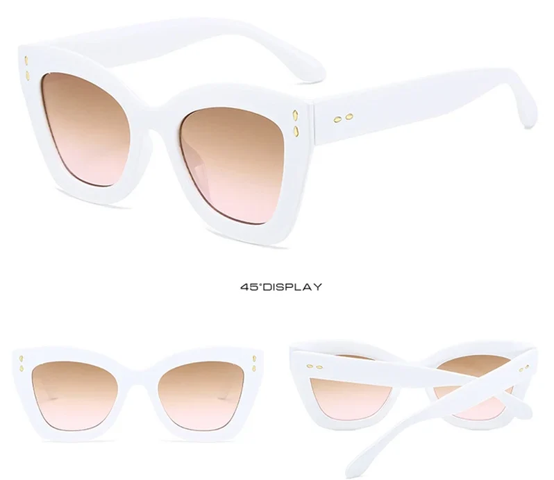 Sunset Boulevard Cat-Eye Sunglasses - Image 9