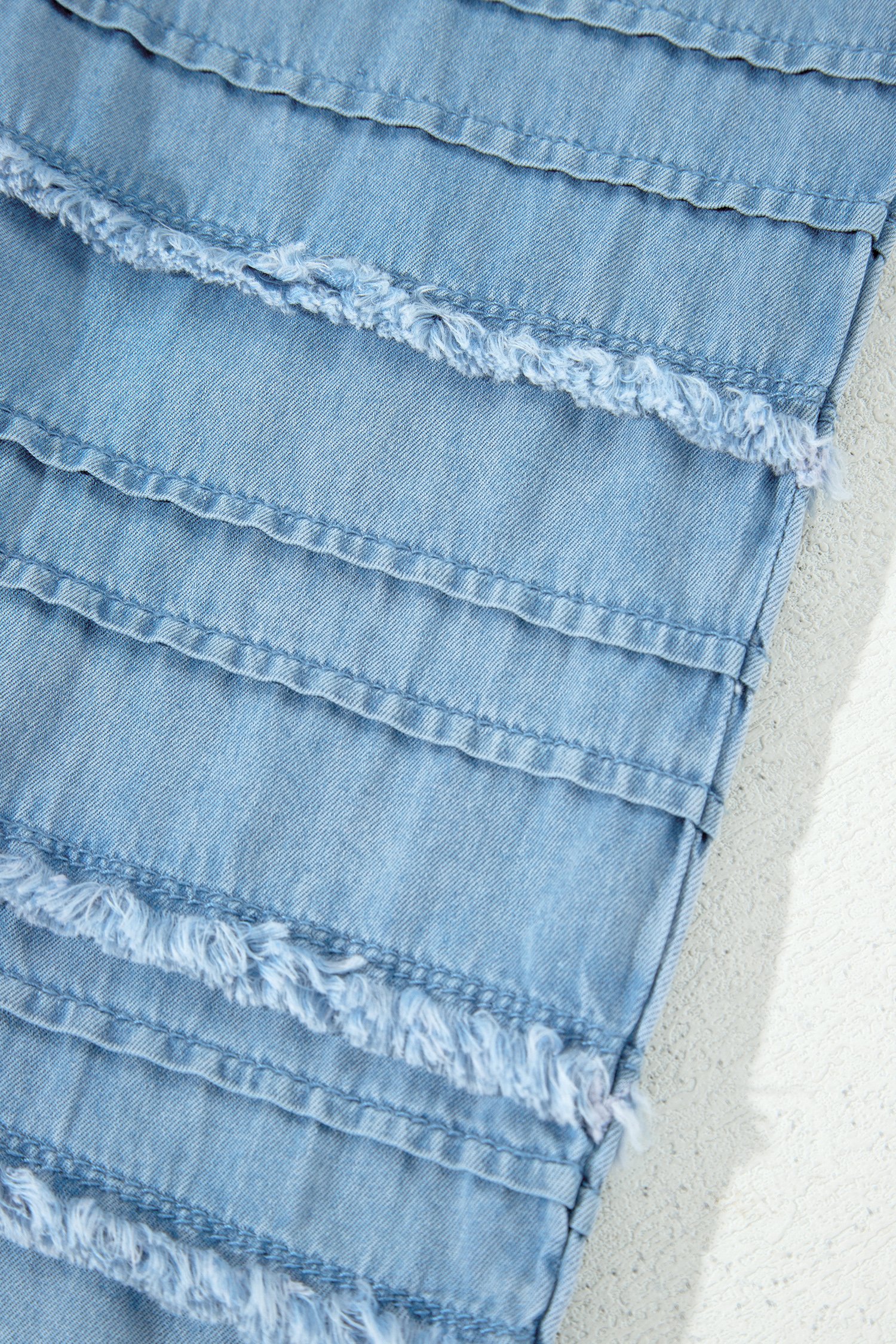 Ruffled Hem Wide Leg Pants - Image 9