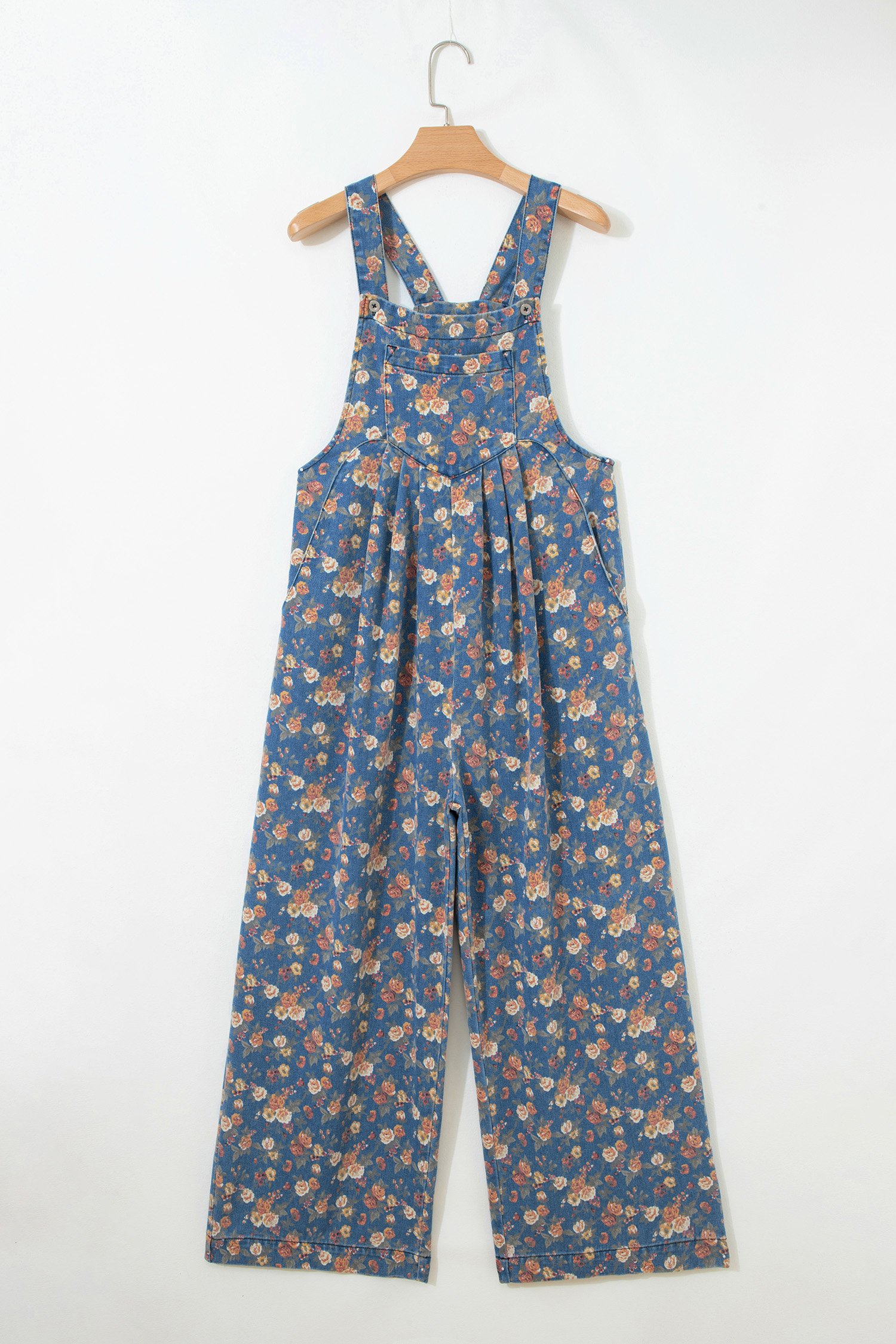 Vintage Rose Denim Overall - Image 10