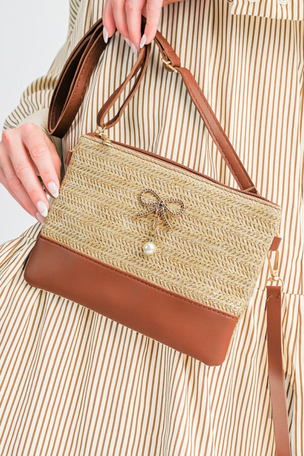 Straw Crossbody Bag