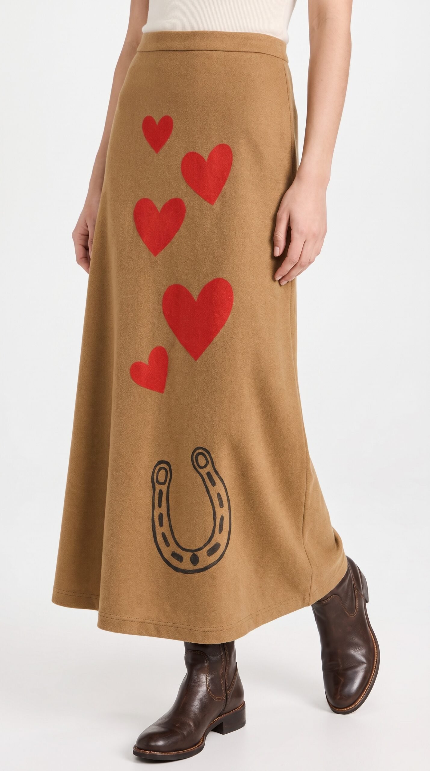 Lucky in Love  Maxi Skirt