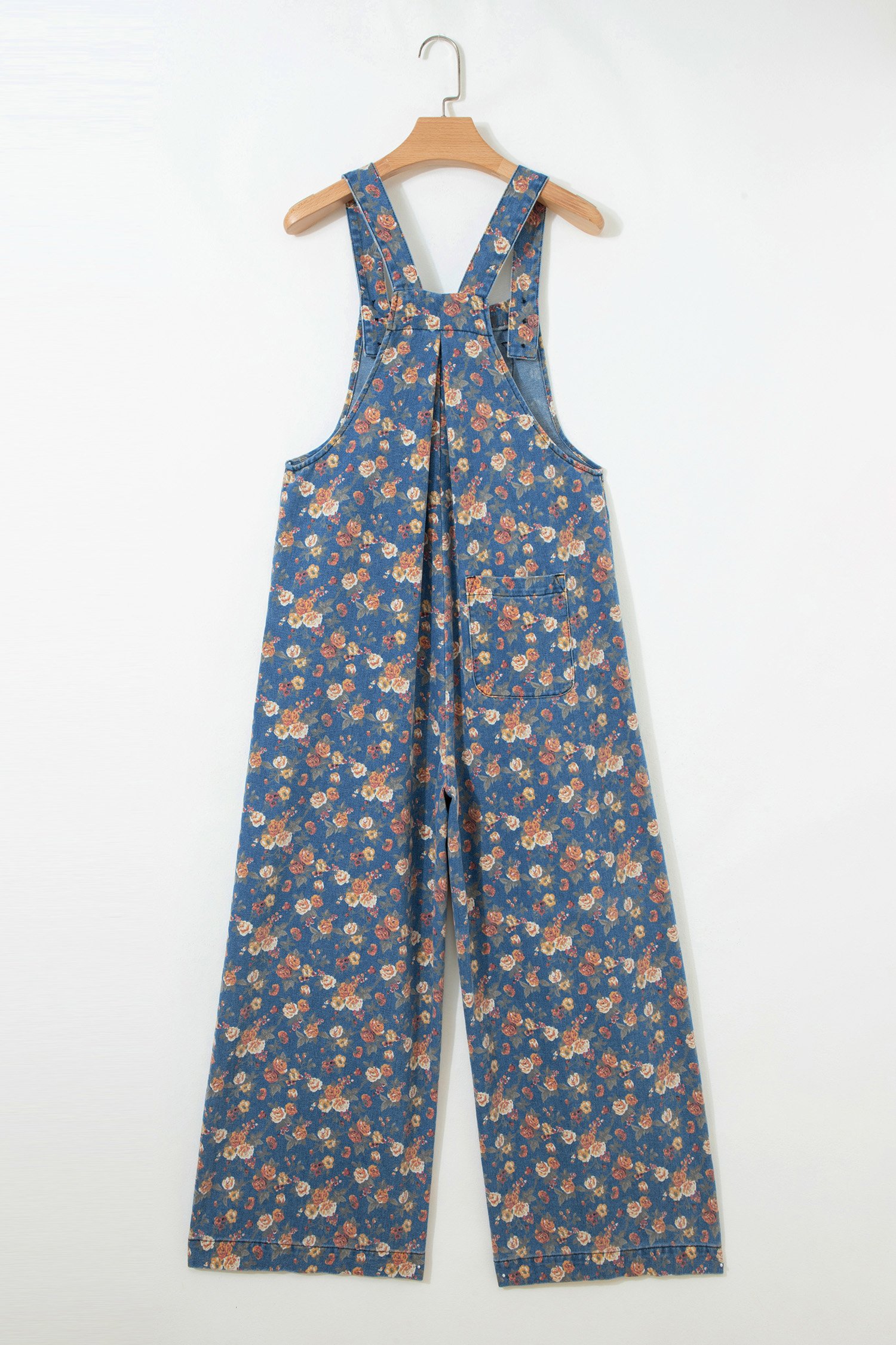 Vintage Rose Denim Overall - Image 11