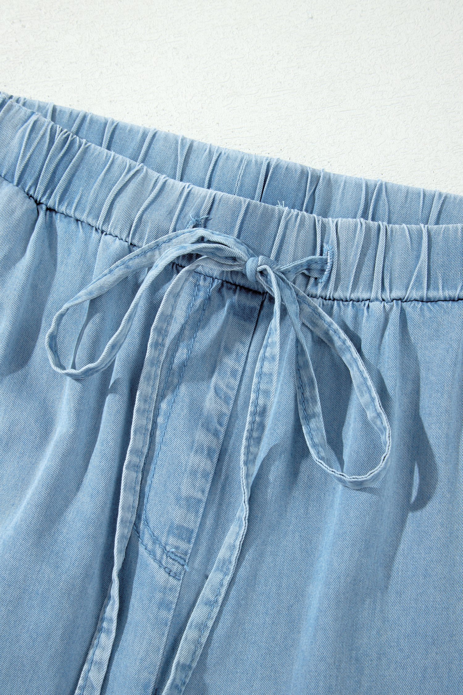 Ruffled Hem Wide Leg Pants - Image 5