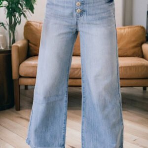 Sailor Cut Wide Jeans