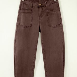 Chestnut Breeze Wide-Leg Pants