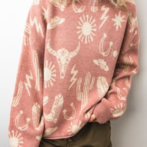 Peach Blossom Sweater