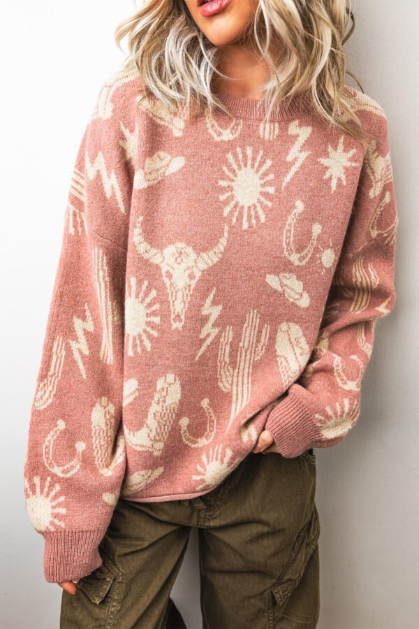 Peach Blossom Sweater