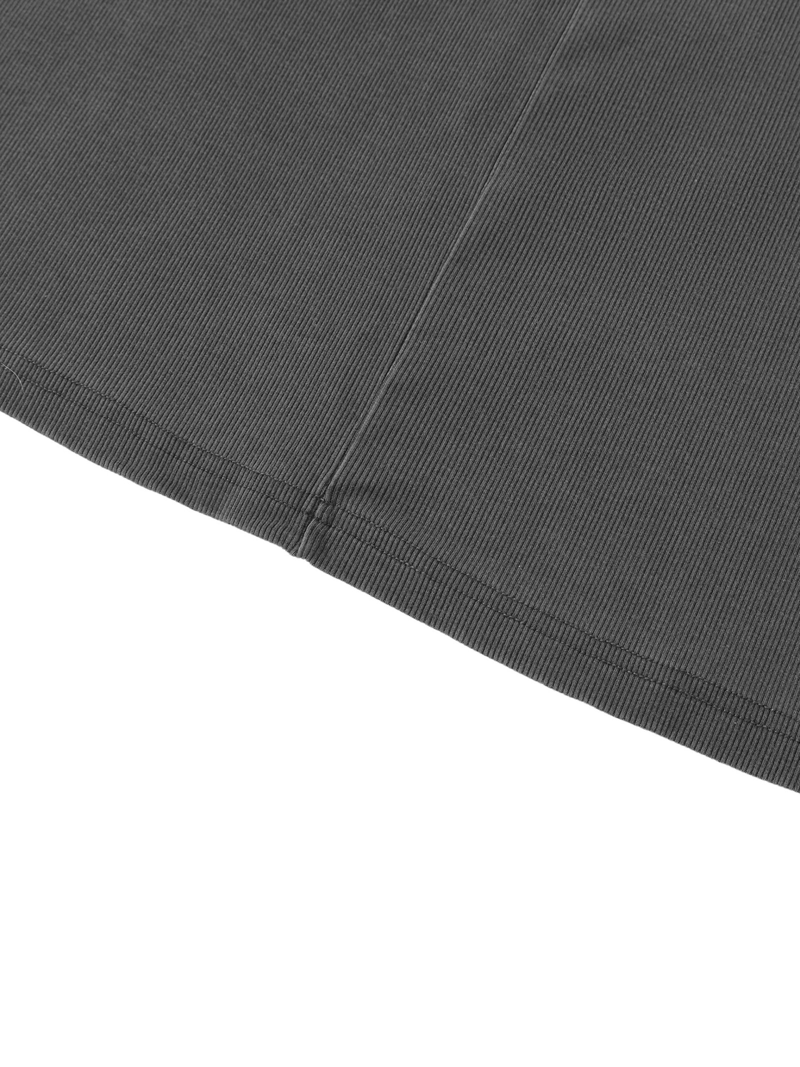 Dyed Washed Drawstring Maxi Skirt - Image 17