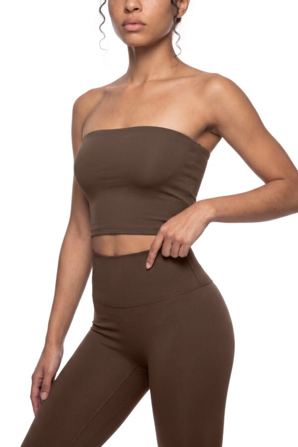 Cropped Yoga Tube Top