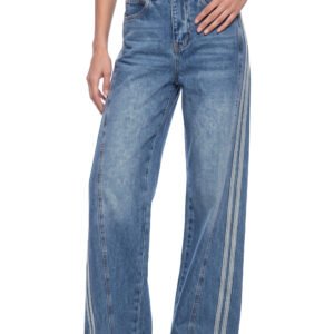 Wide Leg Denim Jeans