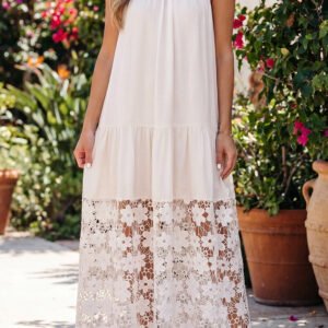 The Valencia Lace Maxi Dress